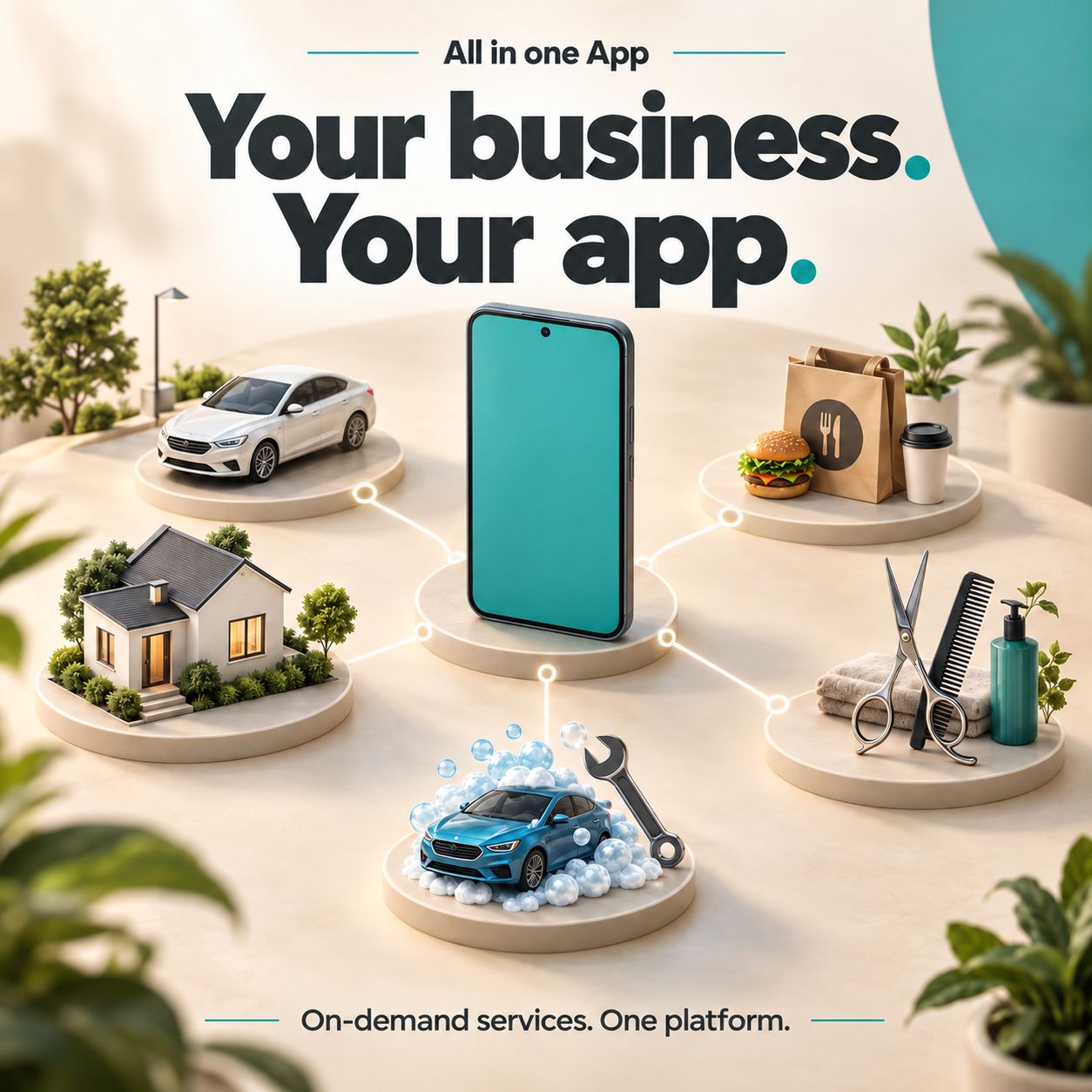 All in one App on-demand services